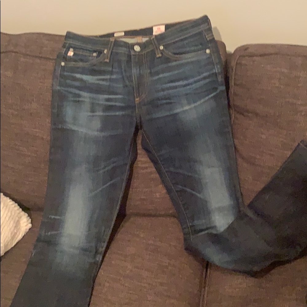 AG premiere skinny straight jeans!